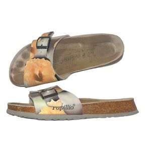 Papillio by Birkenstock Catalina Floral Slide Sandal - EU Sz 41 (US 10 - 10.5)